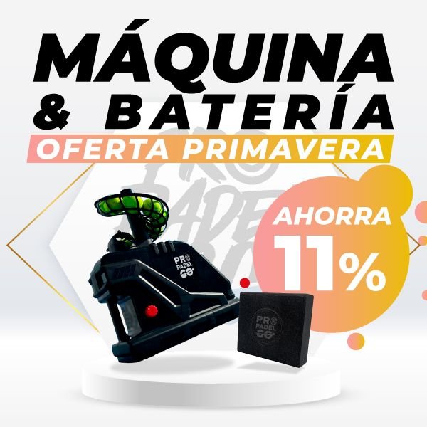 oferta primavera maquina y bateria