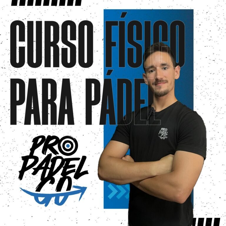Curso Físico de Pádel de Pro Padel GO con Álvaro Herrera